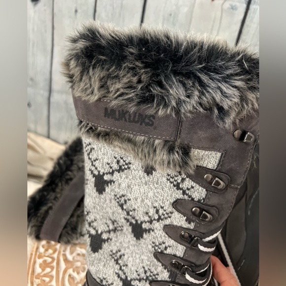 Muk Luks Woman’s Gwen Snowboots | Sz 7 - Picture 13 of 15